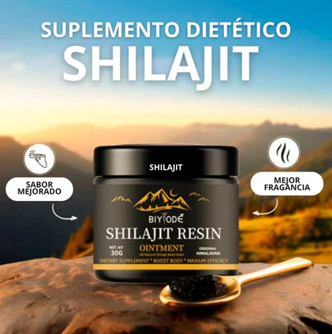 La Resina Mágica del Himalaya: Shilajit para Tu Salud 🏞️🌟 + ¡Envío Gratis! 📦