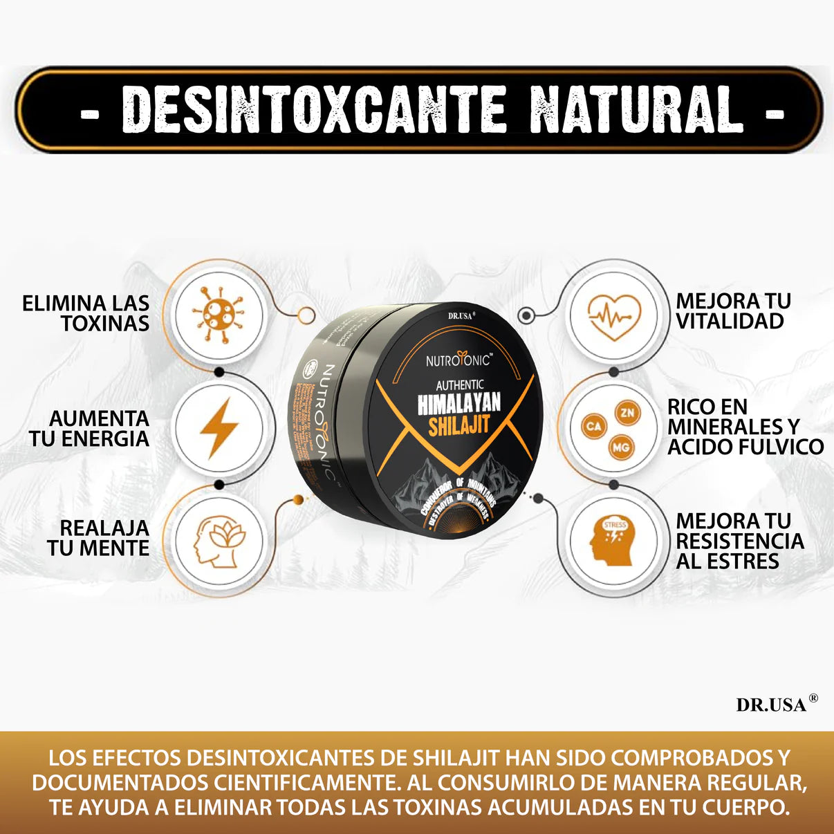 La Resina Mágica del Himalaya: Shilajit para Tu Salud 🏞️🌟 + ¡Envío Gratis! 📦